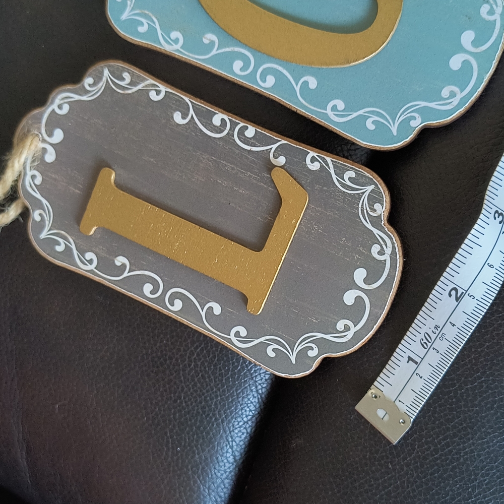 Alphabet decor - Picture 4 of 5